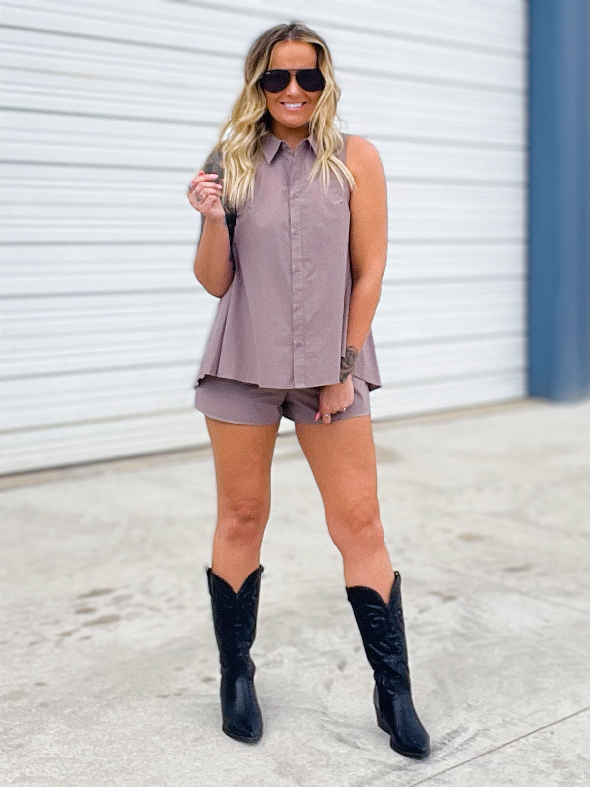 My Little Darlin’ Button Down Romper