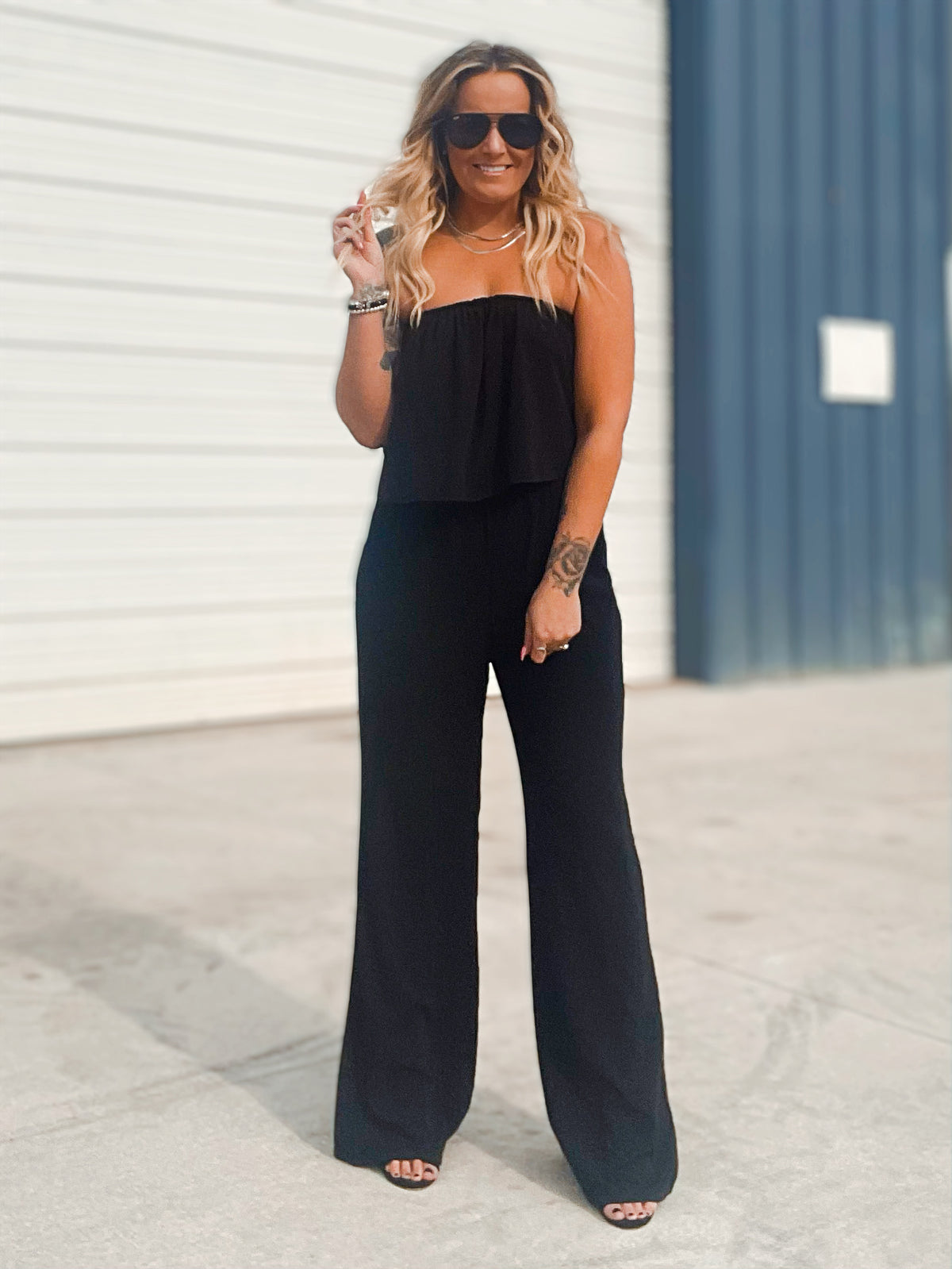 In My Dreams Strapless Jumpsuit