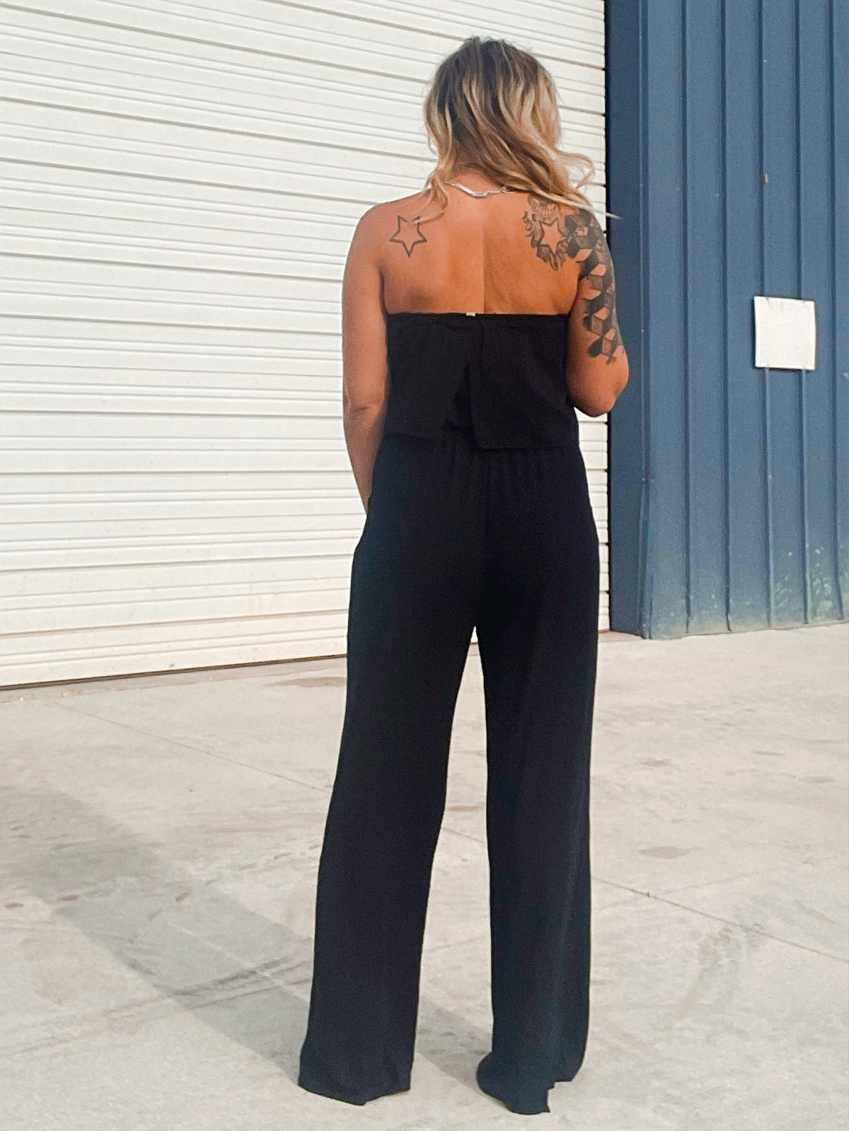 In My Dreams Strapless Jumpsuit