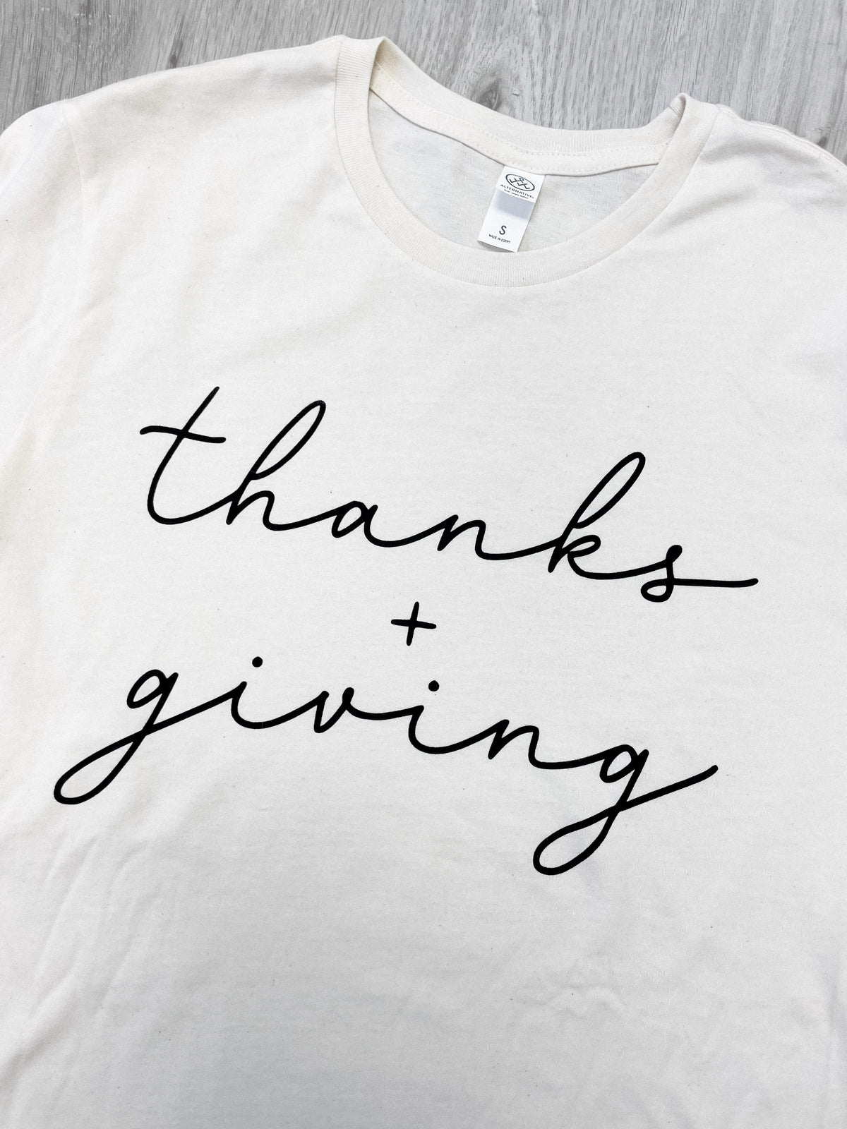 Thanks + Giving Graphic Tee