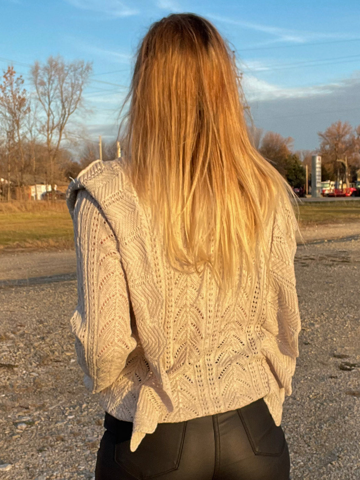 Take Me Home Ruffle Detailed Sweater