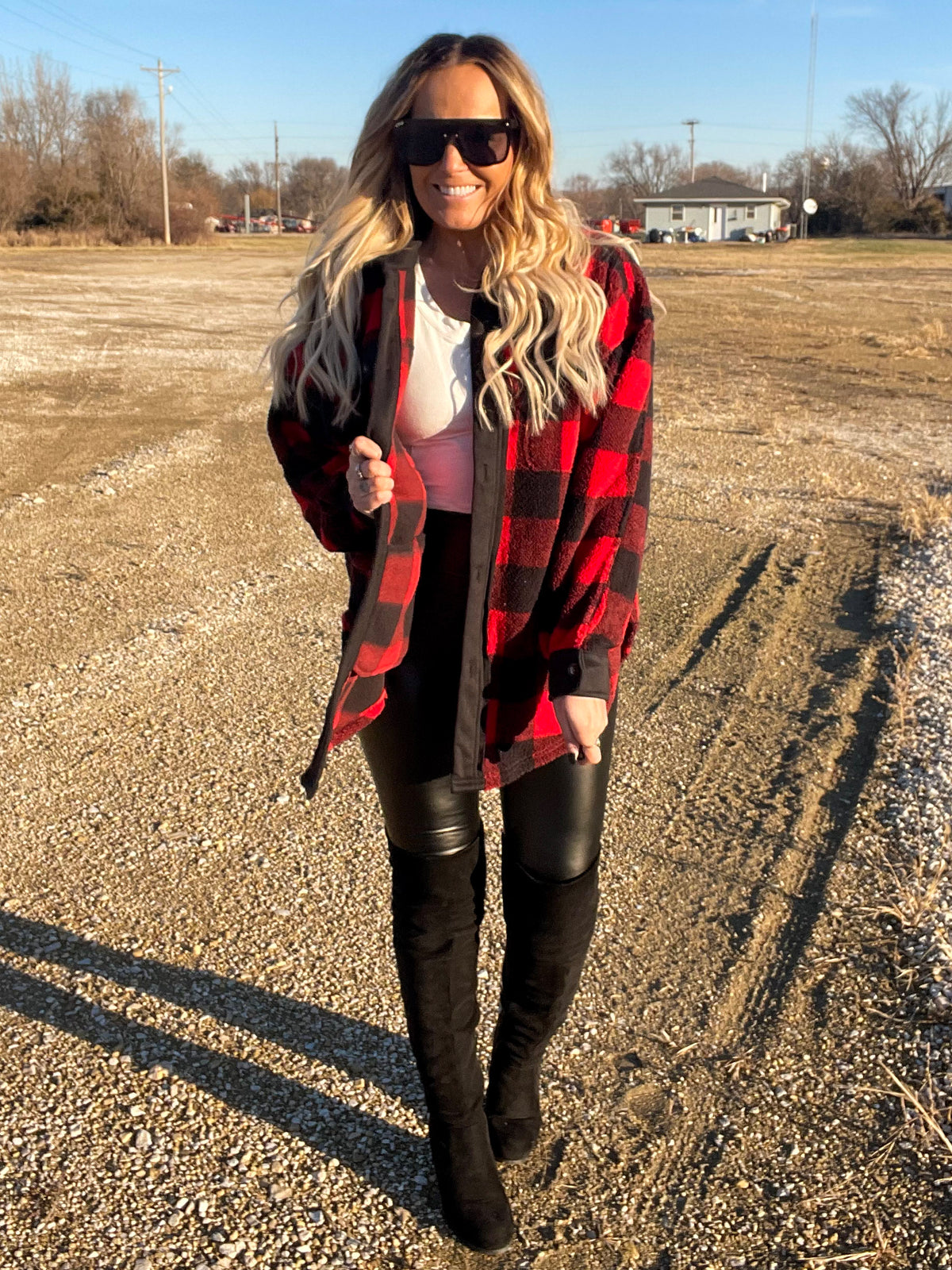 Home On The Range Buffalo Plaid Jacket