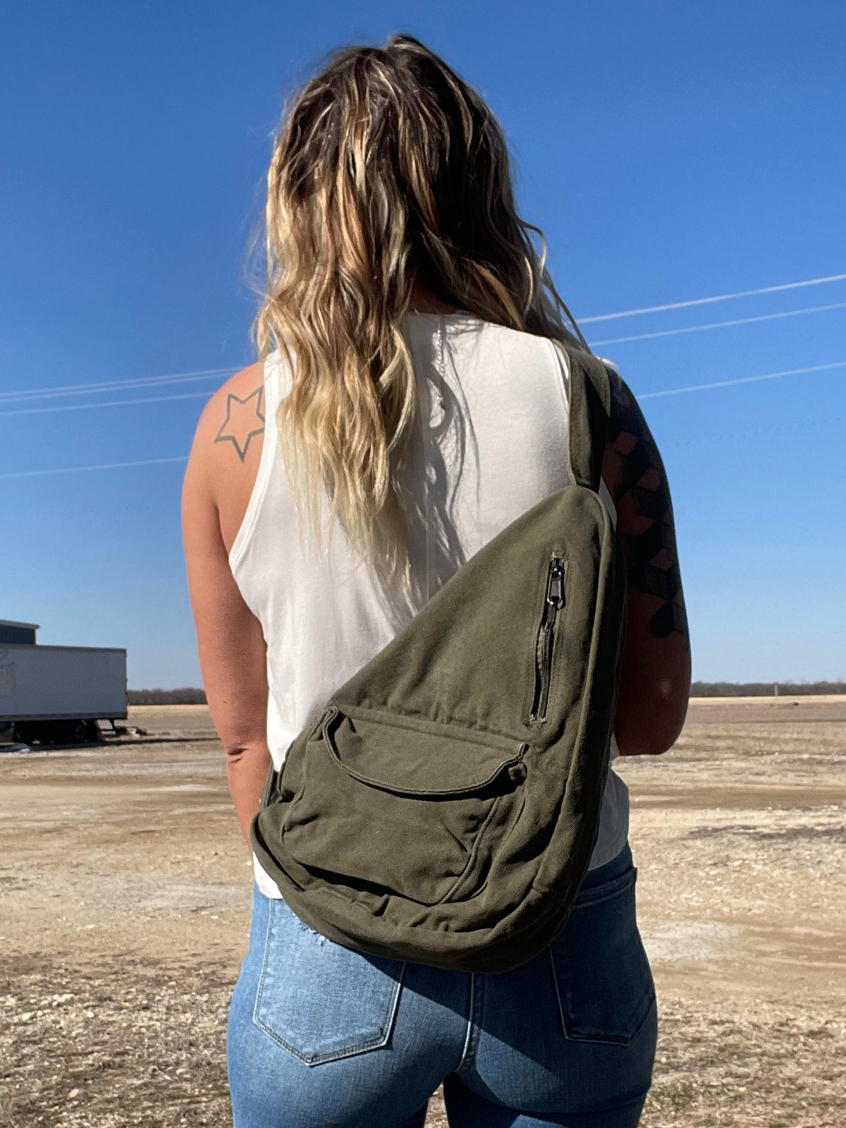 Let’s Adventure Canvas Sling - 2 Colors