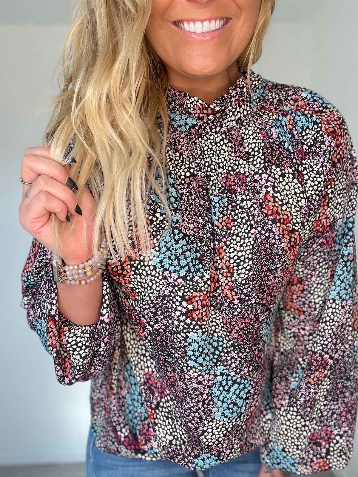 Secret Garden Long Sleeve Top