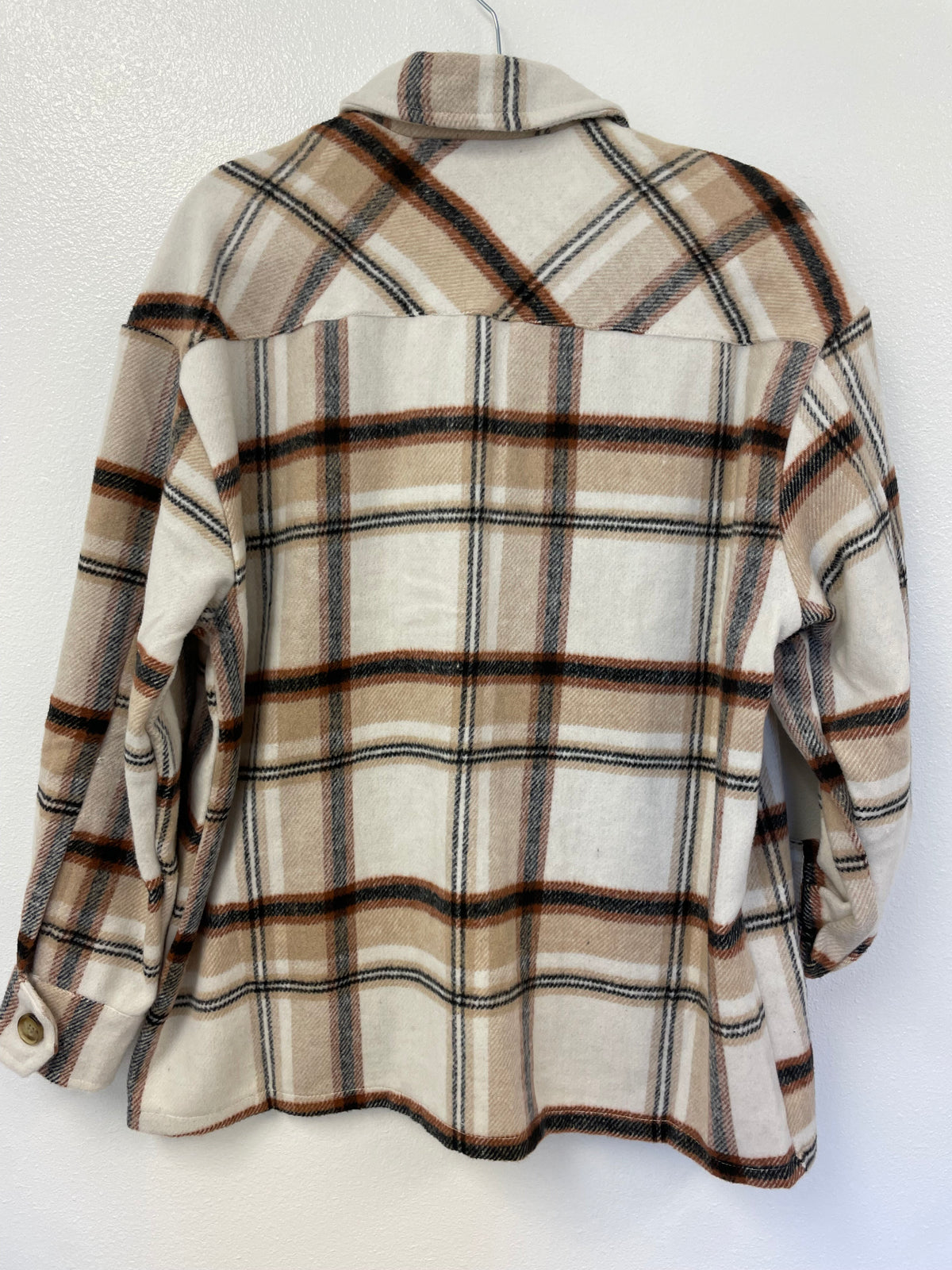 Just Wanna Get Cozy Oversized Plaid Shacket