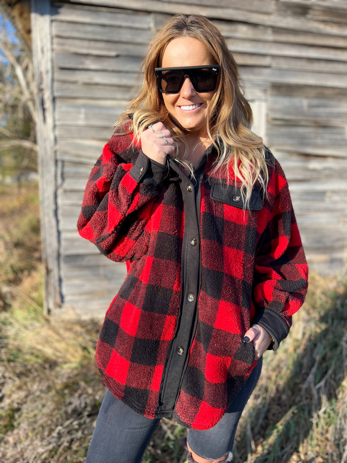 Home On The Range Buffalo Plaid Jacket