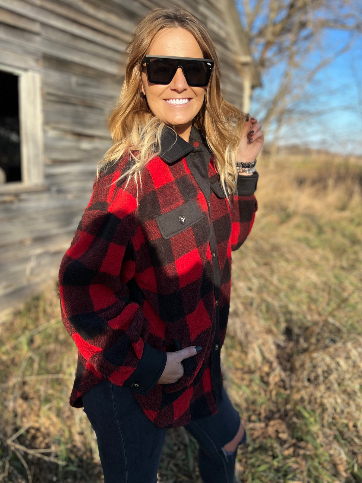 Home On The Range Buffalo Plaid Jacket