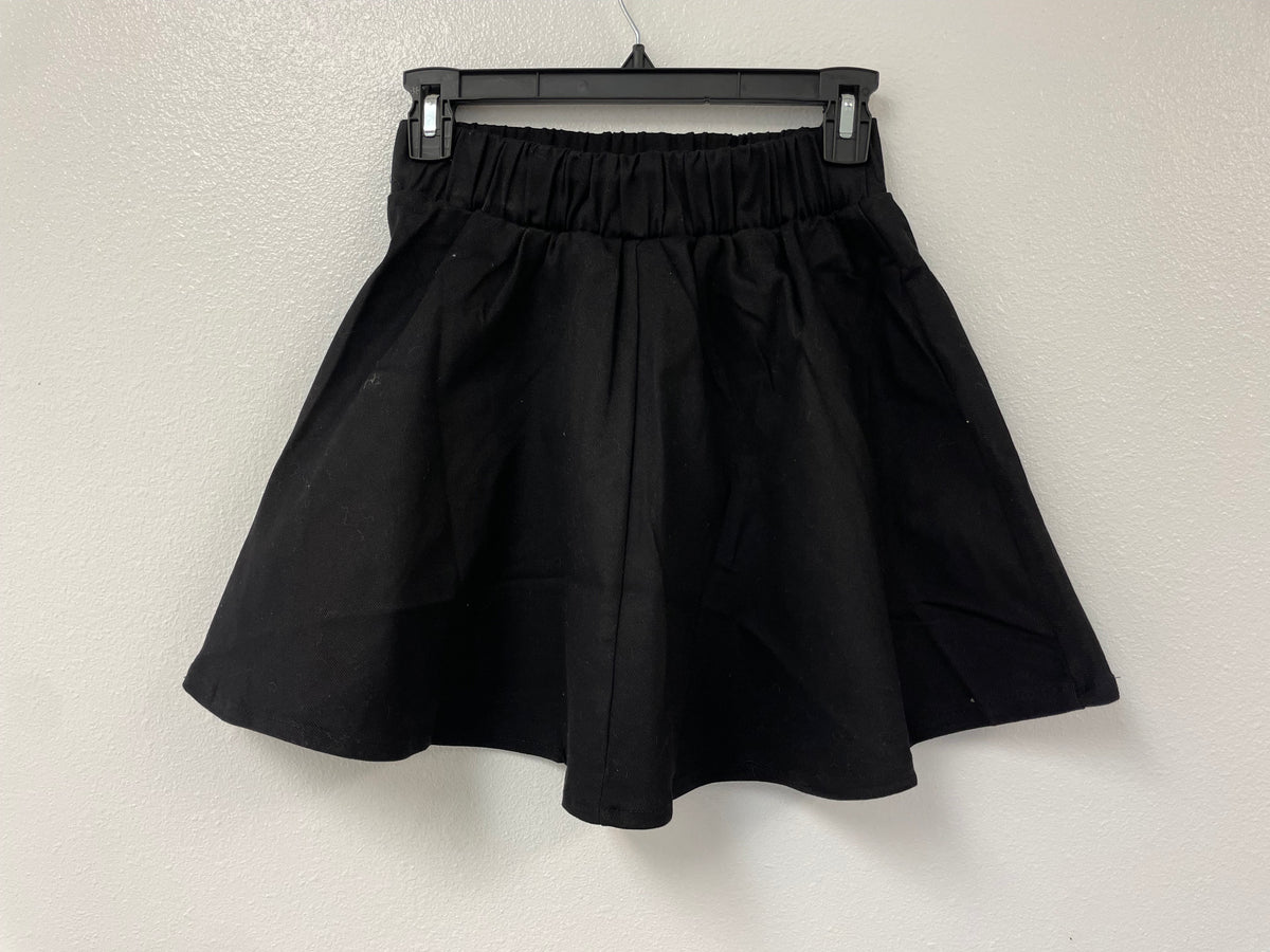 You Drive Me Crazy Black Mini Skirt