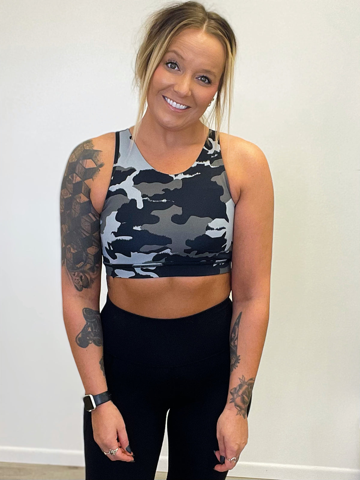 In The Jungle Camo Active Top