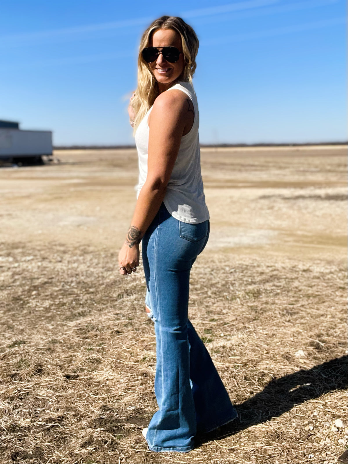 All About The Basics White Tank