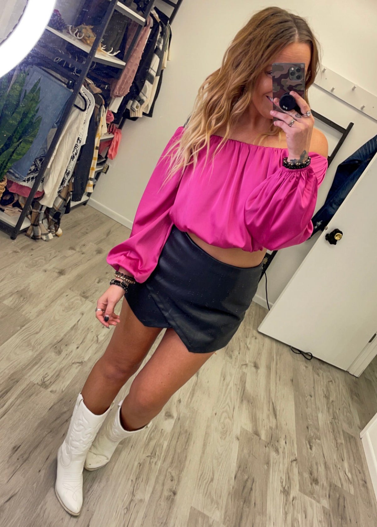 Barbie Girl Satin Top